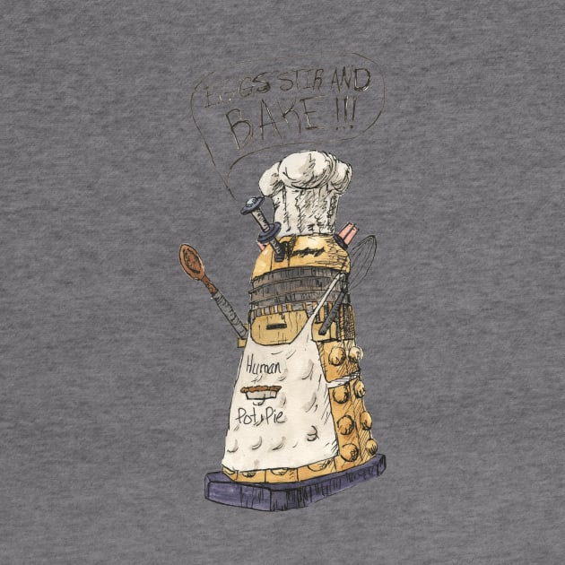 Dalek Chef by seangreenbergart